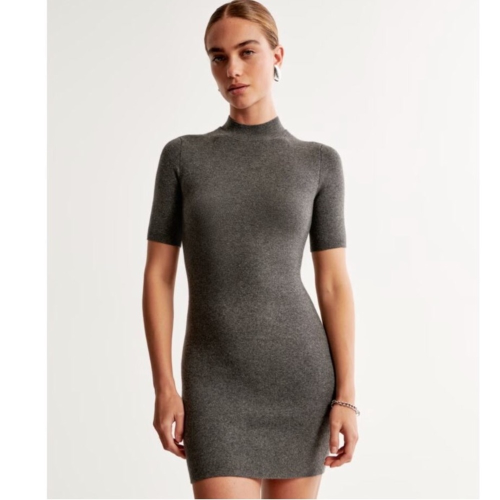 Abercrombie & Fitch mock neck sweater dress